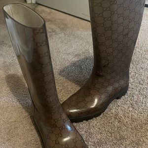 GUCCI RAIN BOOTS